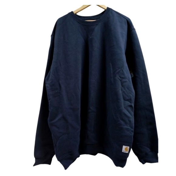 NEW Carhartt Men's Loose Fit Midweight Crewneck Sweatshirt 2X - Picture 4 of 6